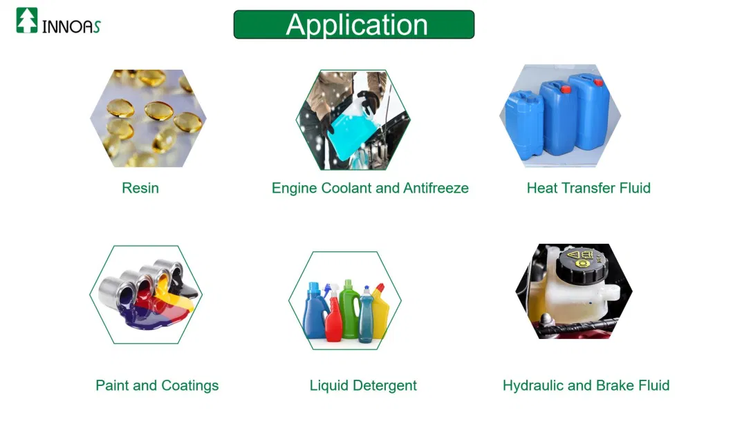 Mpg/Pg/Propylene Glycol Tech/Industrial/Food/Pharma/USP Grade CAS 57-55-6 Propylene Glycol with COA